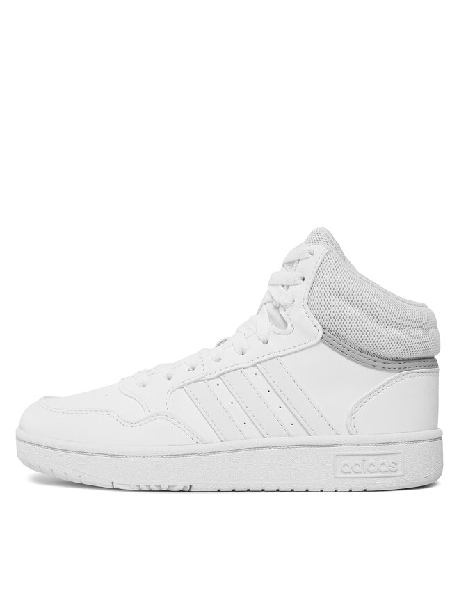 adidas Sportcipők adidas Hoops 3.0 Mid K GW0401 Fehér
