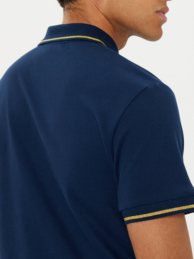 Versace Jeans Couture Versace Jeans Couture Poloshirt 78GAGT00 Dunkelblau Regular Fit