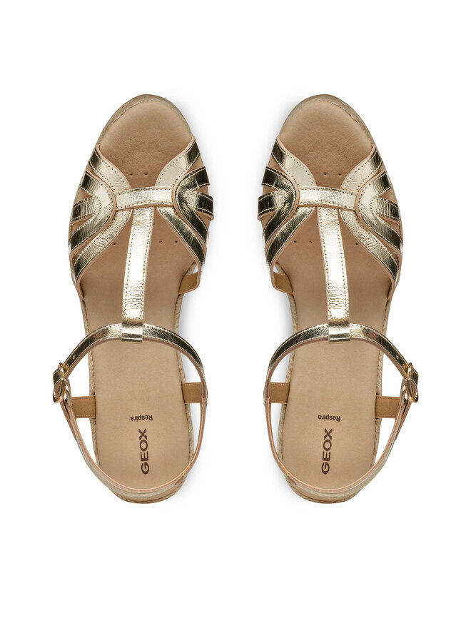 Geox Espadryle Geox D Gelsa D55TPA 000CF C2012 Złoty