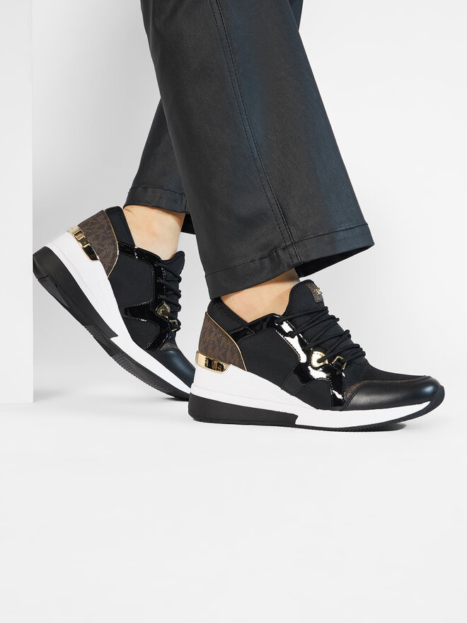 Michael kors liv trainer black sale