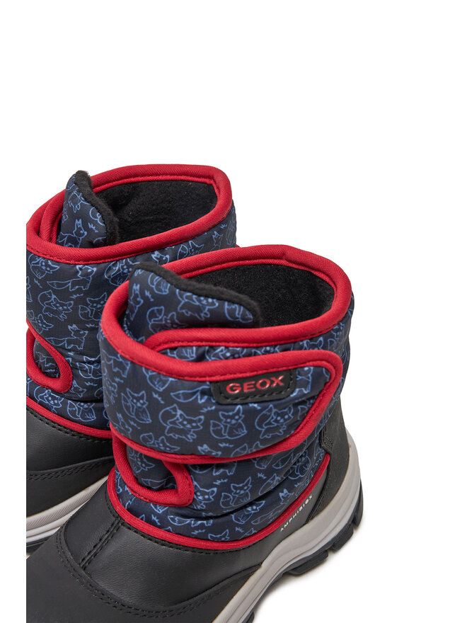 Geox Čizme za snijeg Geox B Flanfil Boy B Abx B263VE 0BCMN C0048 S Crna