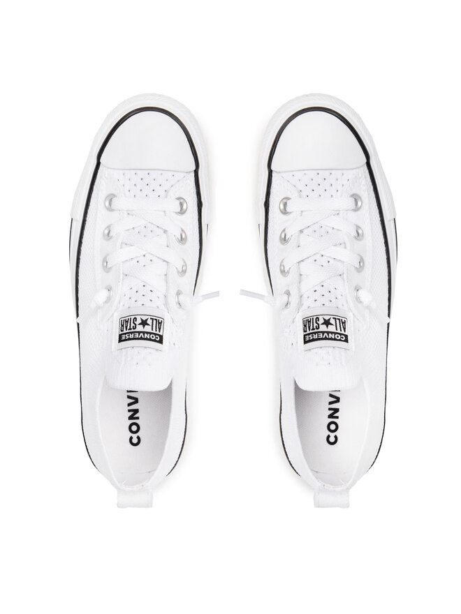 Sneakers aus Stoff Converse Ctas Shoreline Knit Slip 565490C WeiB eschuhe.at