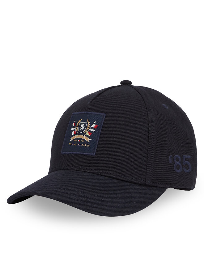 Tommy Hilfiger Cappellino Tommy Hilfiger Th Seasonal Preppy Logo Cap AM0AM13161 Blu scuro