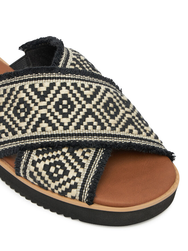 Toms Pantoletten Toms Mae Crossover 10021986 Schwarz