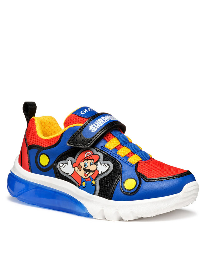 Geox Sneakersy Geox J Ciberdron J55LBF 1454 C0833 M Barevná