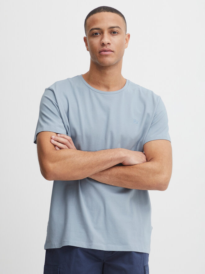 Blend Blend Camiseta 20714824 Celeste Regular Fit