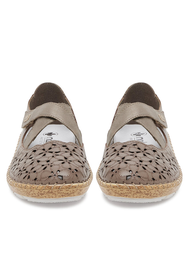 Rieker Halbschuhe Rieker 44856-64 Grau