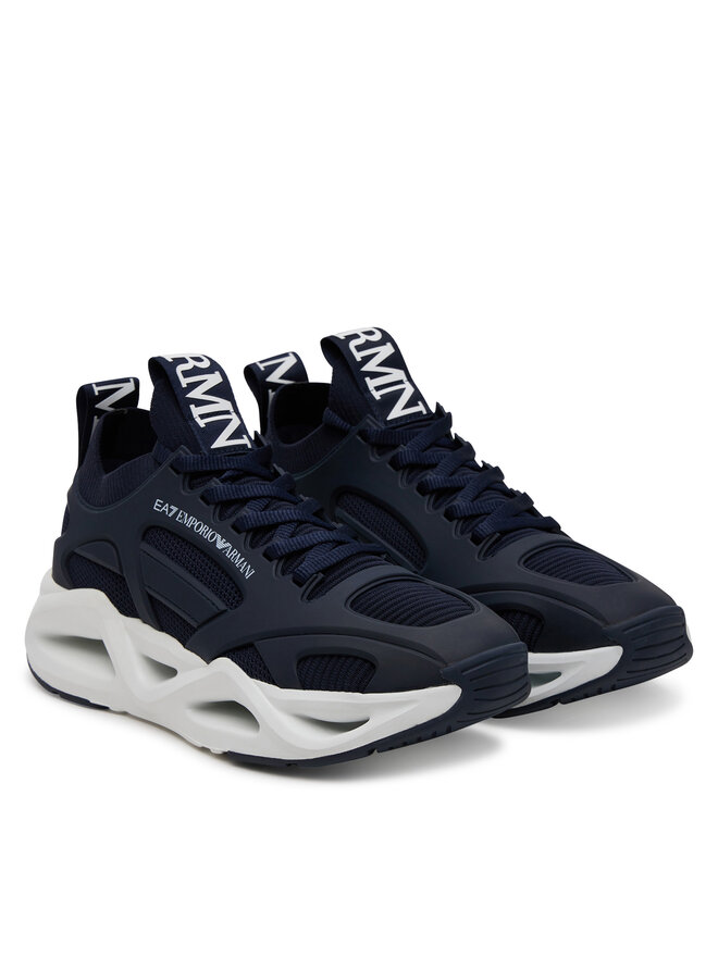 EA7 Emporio Armani Sneakersy EA7 Emporio Armani X8X174 XK377 U547 Modrá