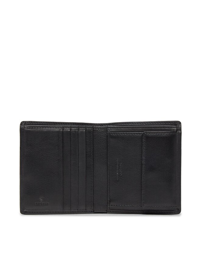 Guess Novčanik Guess New Boston R Slg SMNEBR LEA22 Crna