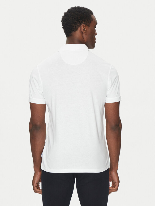 Barbour Barbour Polo Corpatch MML1071WH11 Λευκό Tailored Fit