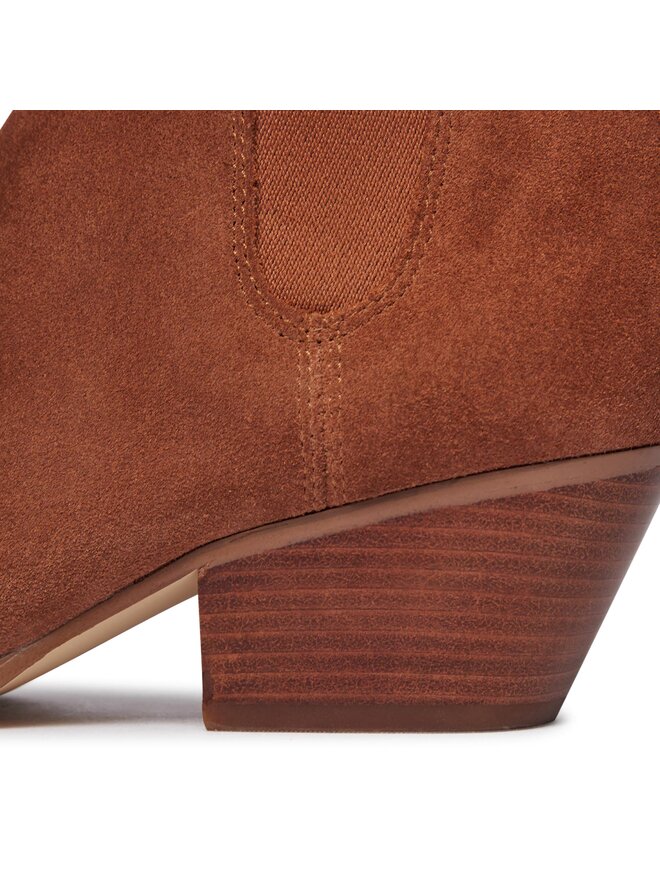 MICHAEL Michael Kors Челсі MICHAEL Michael Kors Kinlee Bootie 40F3KNME5S Коричневий