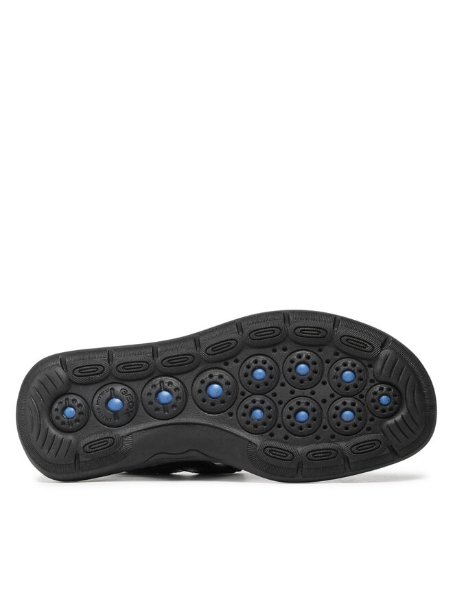 Geox Sandały Geox D Spherica Ec5w A D25ADA 00043 C9999 Czarny