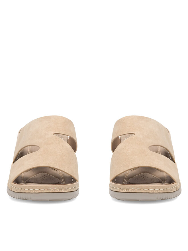 Clara Barson Pantoletten Clara Barson WYL0510-22 Beige