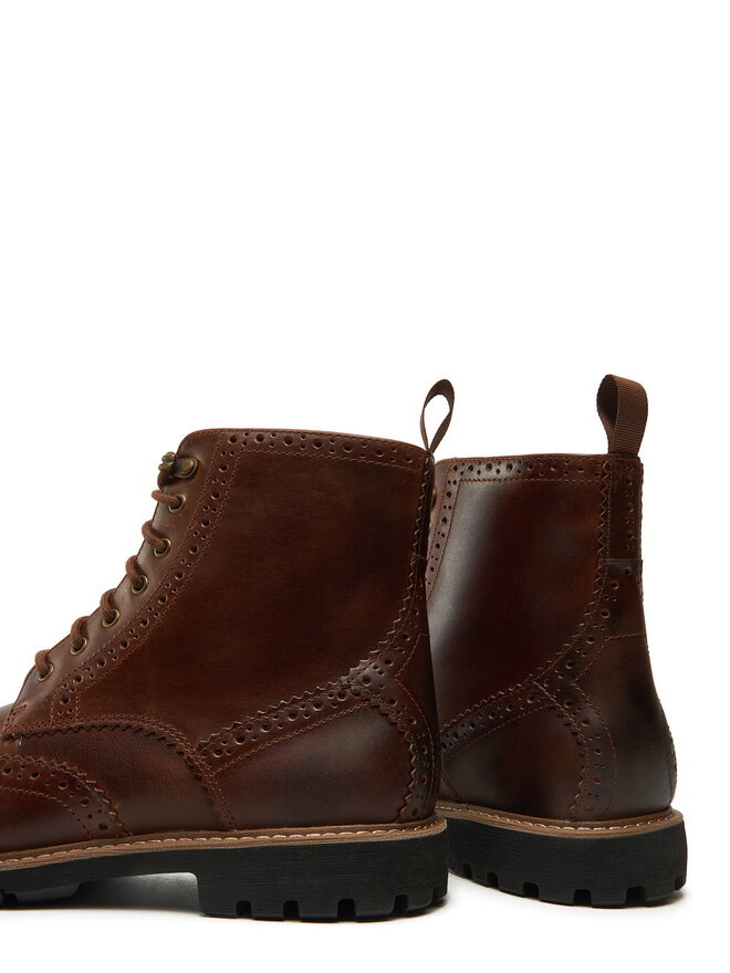 Clarks Ботуши Clarks Batcombe Lord 261271907 Кафяв