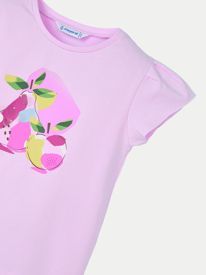 Mayoral Mayoral T-Shirt 3015 Rosa Regular Fit