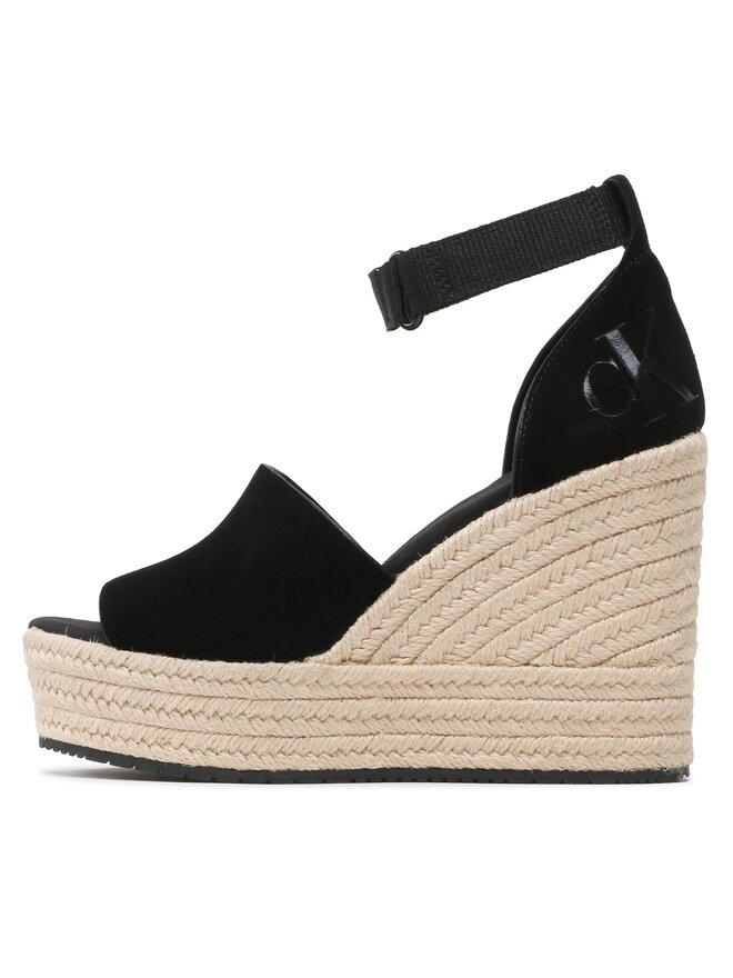 Calvin Klein Jeans Еспадрили Calvin Klein Jeans YW0YW00963 Черен
