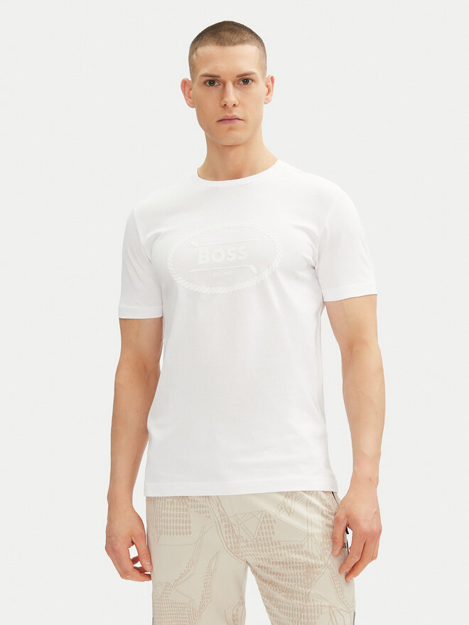 BOSS BOSS T-Shirt 50537825 Weiß Regular Fit