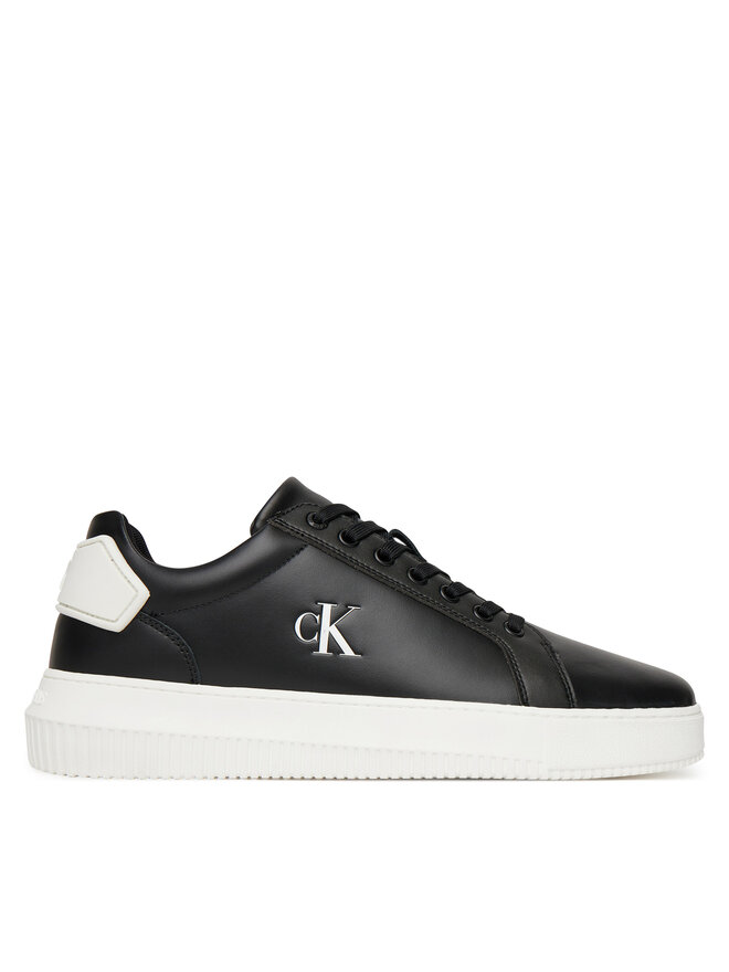 Calvin Klein Jeans Superge Calvin Klein Jeans Chunky Cupsole Ru Patch Lth YM0YM01296 Črna