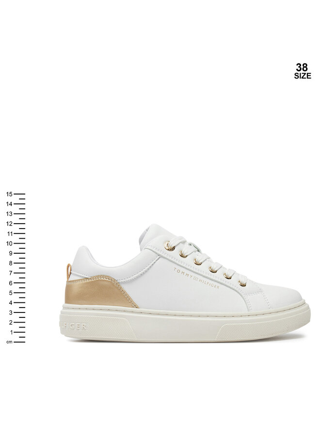 Tommy Hilfiger Sneakers Tommy Hilfiger Low Cut Lace-Up Sneaker TA9-33539-1351 S Alb