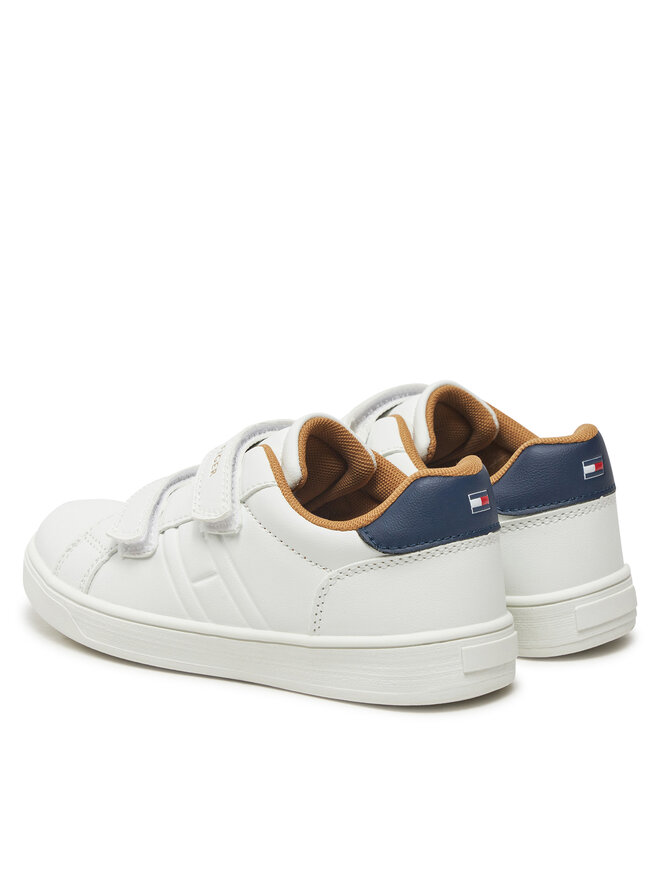 Tommy Hilfiger Zapatillas Tommy Hilfiger Low Cut Velcro Sneaker T1X9-33835-1355 S Blanco