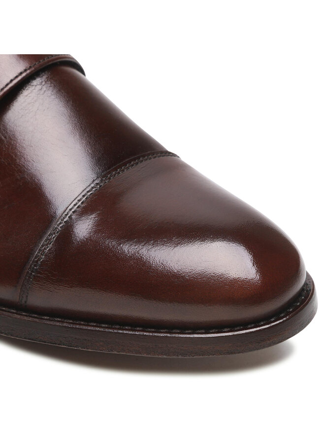 Lord Premium Półbuty Lord Premium Double Monks 5502 Brązowy