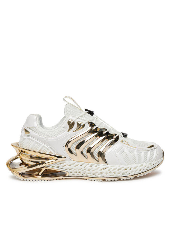 Plein Sport Tenisice Plein Sport The Thunder Stroke Gen.X.02 FACS USC0434 STE003N Bijela