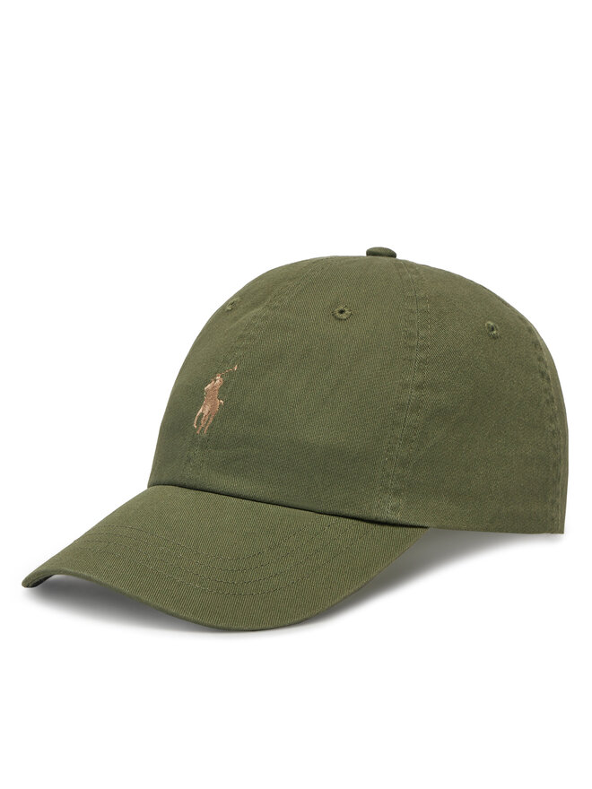 Polo Ralph Lauren Czapka z daszkiem Polo Ralph Lauren 211912843047 Zielony