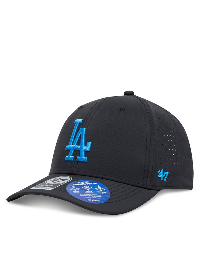 47 Brand Бейсболка 47 Brand MLB LA Dodgers Back Line ’47 MVP B-BKLNE12BBV Чорний