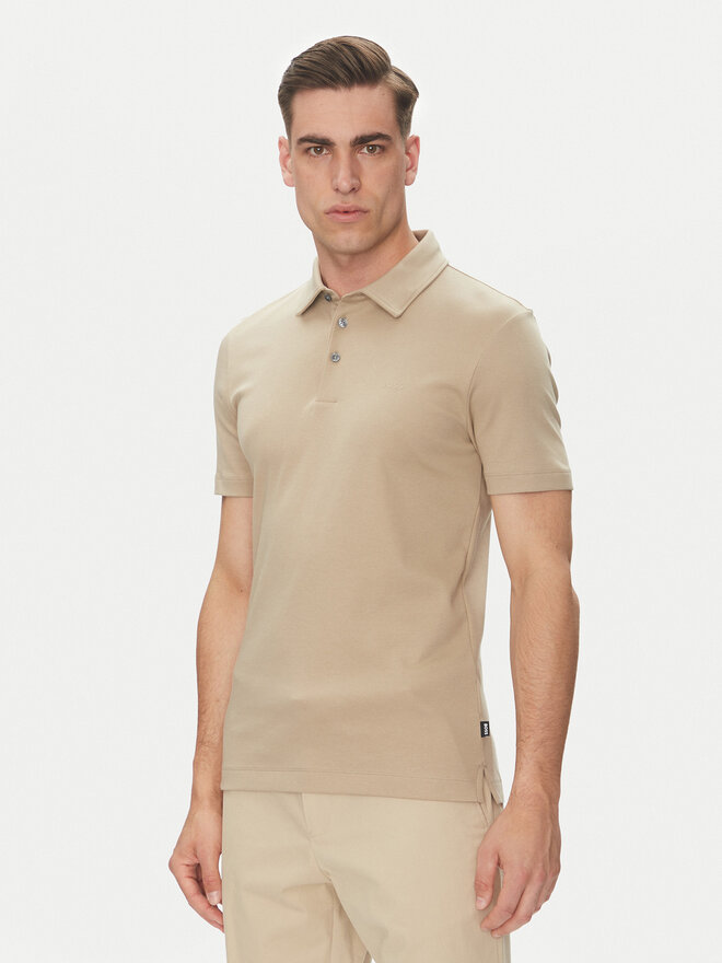 BOSS BOSS Poloshirt Palosh 30 50471335 Beige Slim Fit