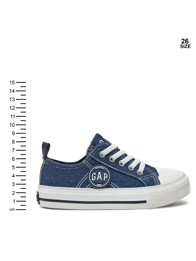 Gap Trampki Gap Houston Dnm GAL001F5TYELYBGP Niebieski