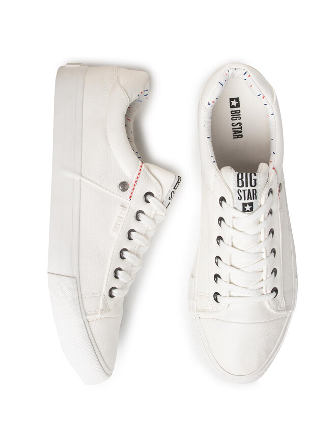 Big Star Shoes Πάνινα παπούτσια Big Star Shoes GG174028 Λευκό