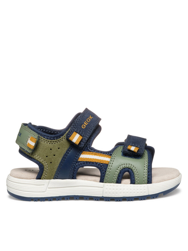 Geox Sandály Geox J Alben J35AVA 1520 CF3F4 D Khaki