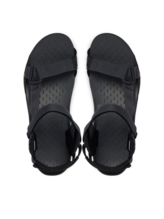 Jack Wolfskin Sandalen Jack Wolfskin Ridge A65589 Schwarz