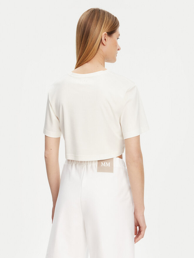 Max Mara Leisure Max Mara Leisure Marškinėliai 2516941098650 Écru Regular Fit