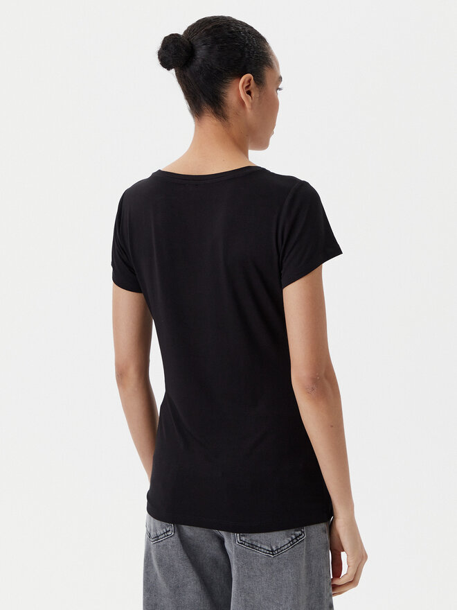Liu Jo Beachwear Liu Jo Beachwear T-Shirt VA5157 JS360 Μαύρο Regular Fit