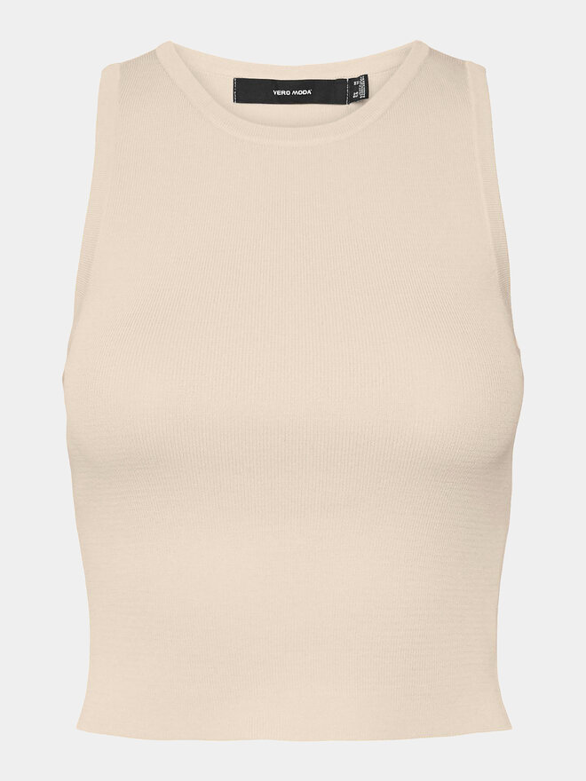 Vero Moda Vero Moda Marškinėliai Ginny 10300339 Balta Slim Fit