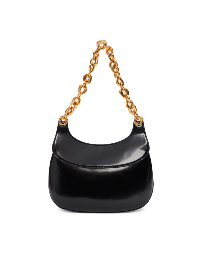Calvin Klein Handtasche Calvin Klein Chain Shoulder Bag LV04F3403G Schwarz