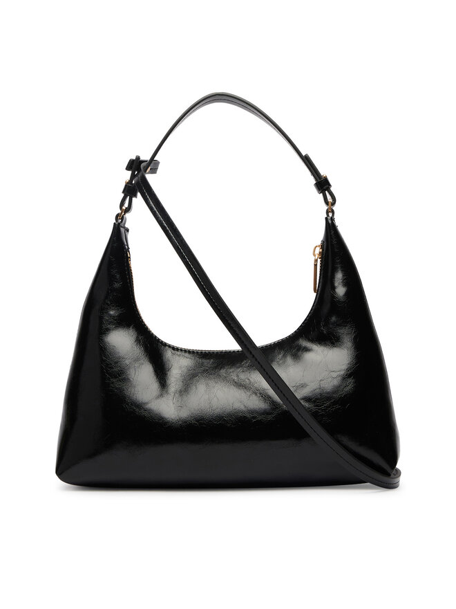 Calvin Klein Handtasche Calvin Klein Foil Logo Glossy LV04F3737G Schwarz