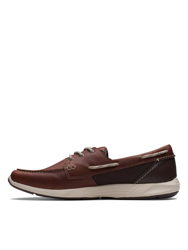 Clarks Polobotky Clarks ATL Sail Go 26170334 Hnědá