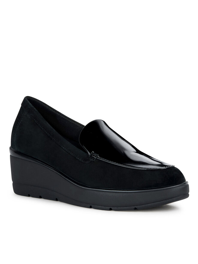 Geox Halbschuhe Geox D Ilde D36RAB 022HH C9999 Schwarz
