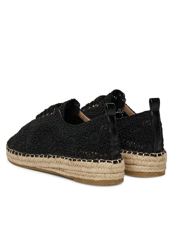 DeeZee Espadrilky DeeZee 3H33549-1 Čierna