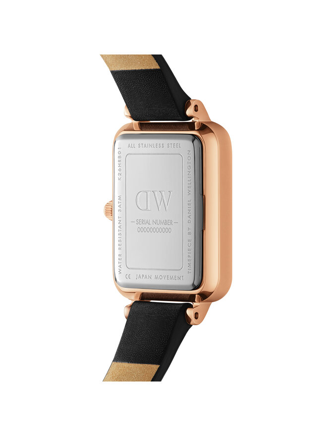 Daniel Wellington Zegarek Daniel Wellington Quadro Roman Numerals Sheffield DW00100689 Czarny