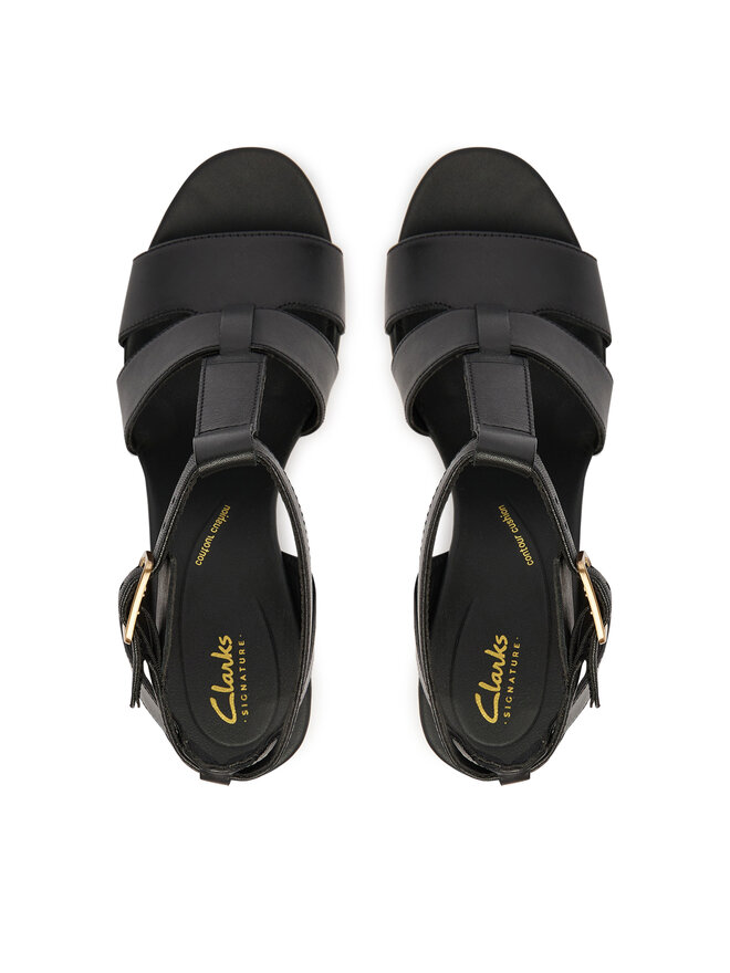 Clarks Босоніжки Clarks Sabina Hope 26186102 Чорний
