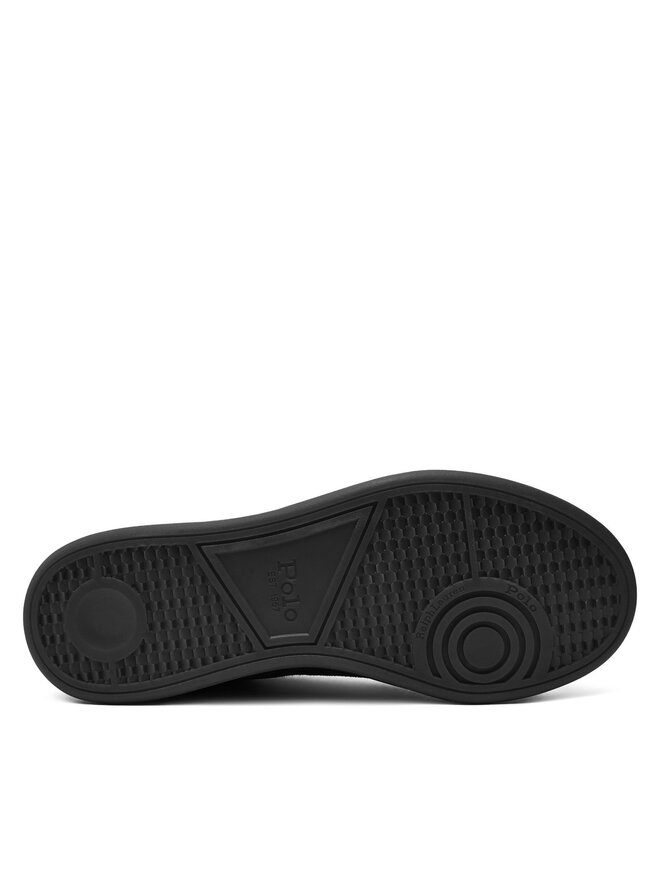 Polo Ralph Lauren Sneakersy Polo Ralph Lauren Heritage Court II 809944786002 Černá