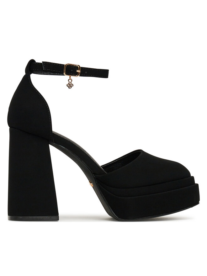 DeeZee Czółenka DeeZee LW85478-6a Czarny