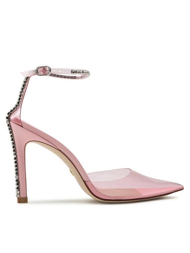 Stuart Weitzman Sandale Stuart Weitzman Stuart Glam 100 Strappm SC002 Transparent