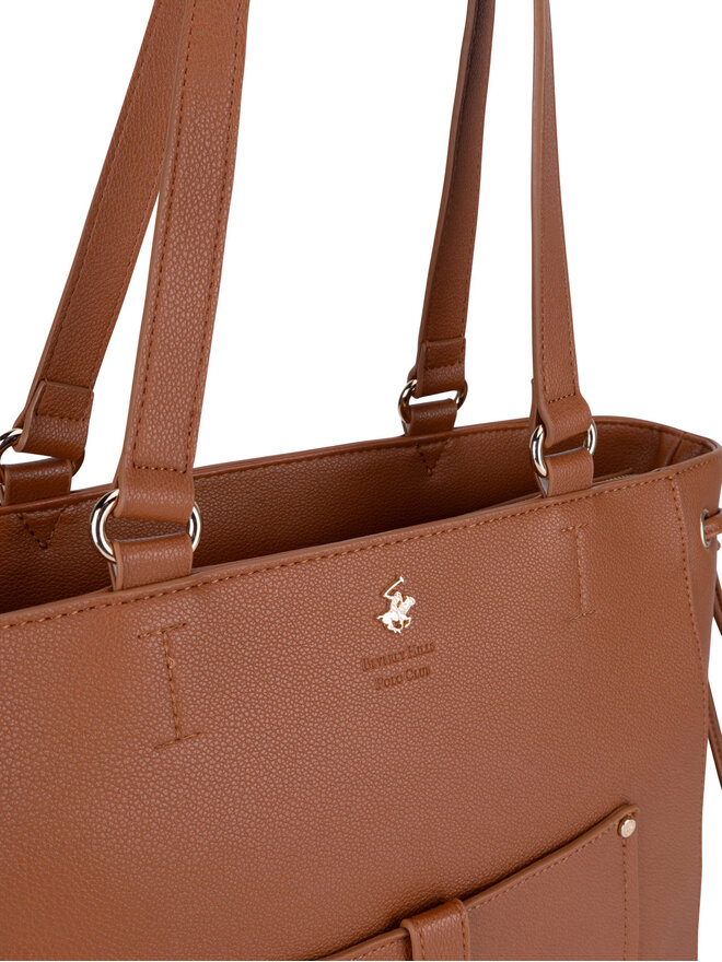 Beverly Hills Polo Club Handtasche Beverly Hills Polo Club BHPC-C-015-07 Braun