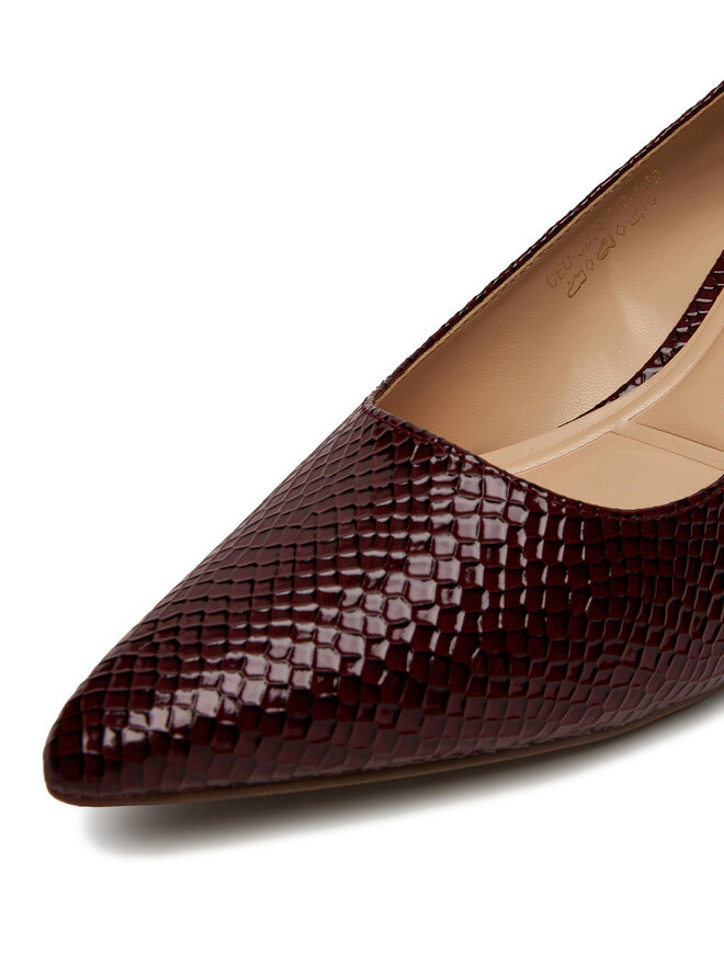 JENNY Augstpapēžu kurpes JENNY CEO-CD24-212-1 Bordo