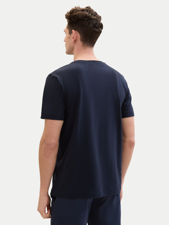 Tom Tailor Tom Tailor Marškinėliai 1040945 Tamsiai mėlyna Regular Fit