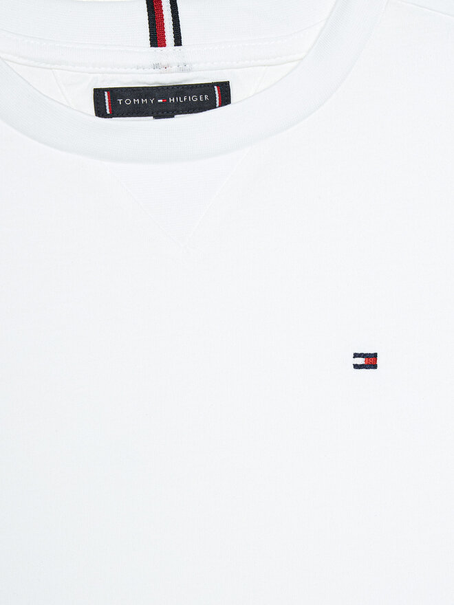 Tommy Hilfiger Tommy Hilfiger Marškinėliai KB0KB09601 S Balta Regular Fit